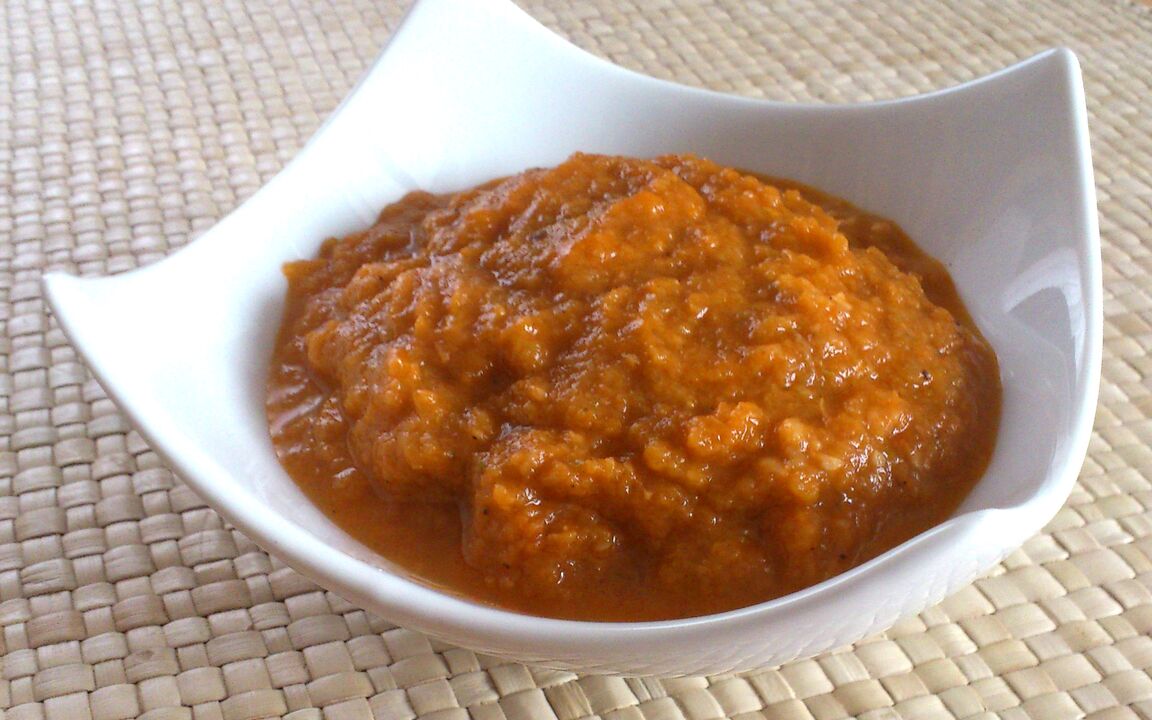 caviar de citrouille comme plat préféré du régime