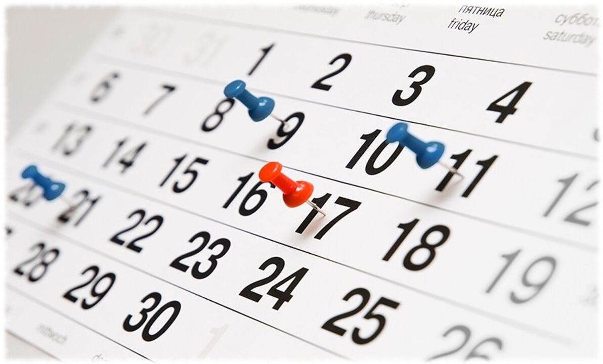 favori du calendrier diététique